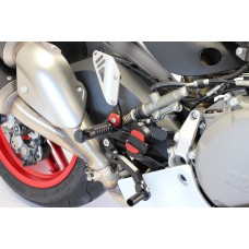 Gilles VCR38GT Rearsets for the Ducati Panigale V2 / 959